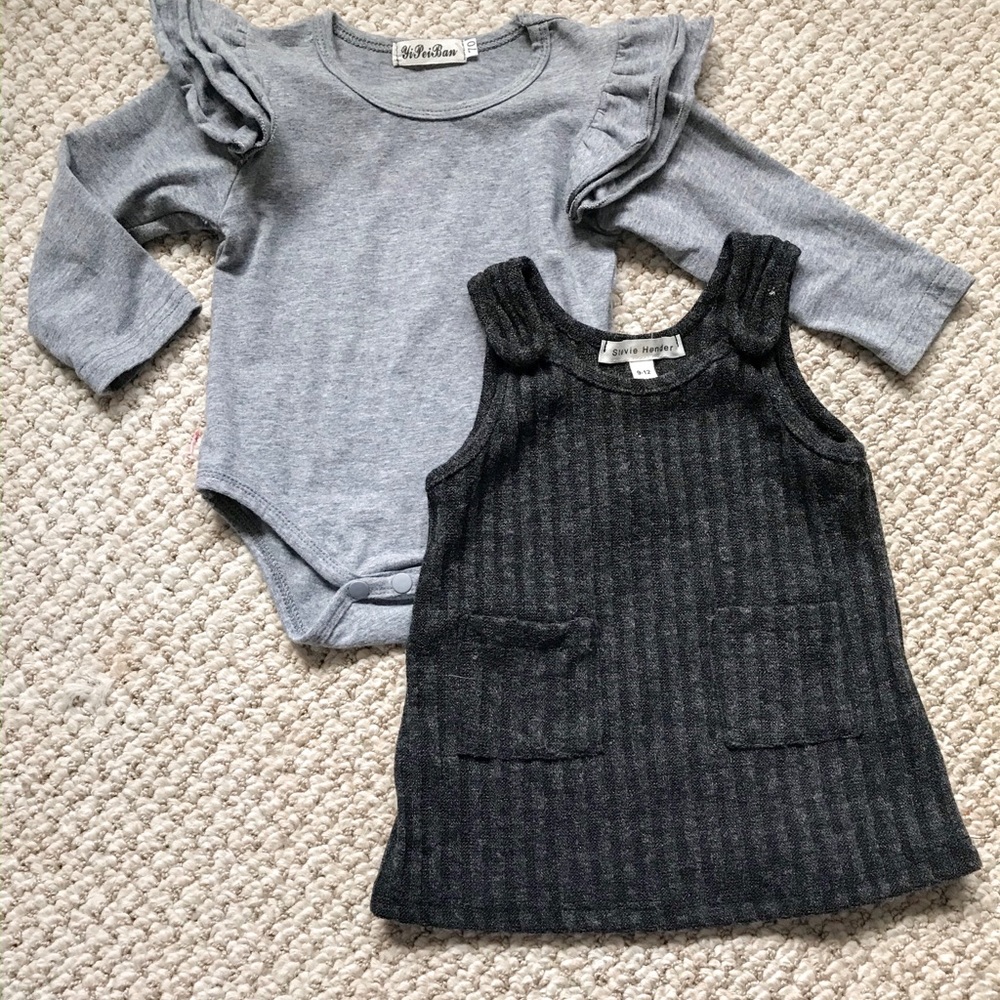 Stevie Hender baby jumper dress